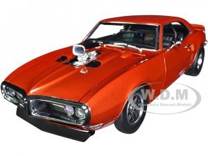 1968 Pontiac Firebird Orange Metallic Drag Outlaws Series