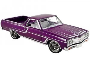 1965 Chevrolet El Camino SS Custom Cruiser Purple Metallic with White Graphics