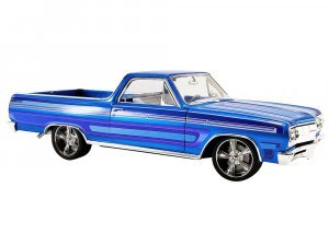 1965 Chevrolet El Camino Custom Laser Blue Metallic with Graphics Southern Kings Customs