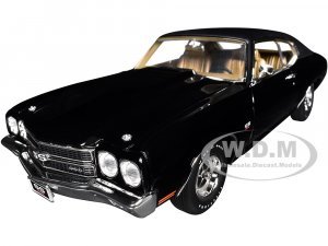1970 Chevrolet Chevelle SS 454 Tuxedo Black with Gold Interior