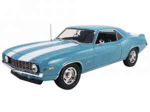 1969 Chevrolet Camaro Z/28 Carolina Blue with White Stripes