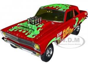 1965 Plymouth AWB (Altered Wheel Base) Big Daddy Rat Fink Red Metallic with Graphics