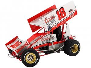 Winged Sprint Car #18 Brad Doty Coors Light National Sprint Car Hall of Fame and Museum World of Outlaws (1986)