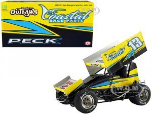 Winged Sprint Car #13 Justin Peck Coastal Race Parts Buch Motorsports World of Outlaws (2022)