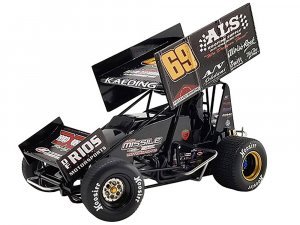Winged Sprint Car #69 Bud Kaeding Als Roofing Supplies Kaeding Performance World of Outlaws (2022)