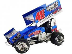 Winged Sprint Car #48 Danny Dietrich Cochran Expressway - Weikerts Livestock Inc Gary Kauffman Racing World of Outlaws (2023)