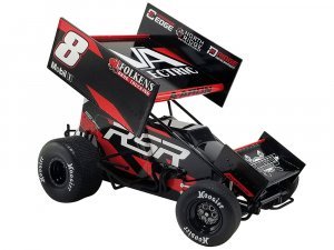 Winged Sprint Car #8 Aaron Reutzel RSR Baughman-Reutzel Motorsports World of Outlaws (2023)