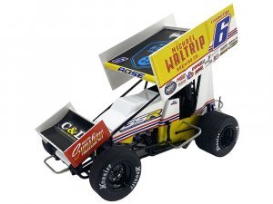 Winged Sprint Car #6 Bill Rose Michael Waltrip Brewing Co. Glenn Styres Racing World of Outlaws (2024)