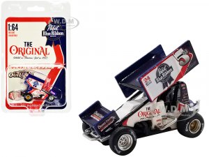 Winged Sprint Car #5W Lucas Wolfe Pabst Blue Ribbon Lucas Wolfe Racing World of Outlaws (2022)