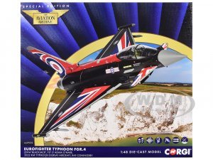 Eurofighter Typhoon FGR4 Aircraft Blackjack RAF Typhoon Display Aircraft (2022) British Royal Air Force The Aviation Archive Series