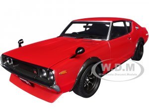 Nissan Skyline 2000GT-R (KPGC110) Tuned Version RHD (Right Hand Drive) Red