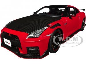 2022 Nissan GT-R (R35) Nismo Special Edition RHD (Right Hand Drive) Vibrant Red with Carbon Hood and Top