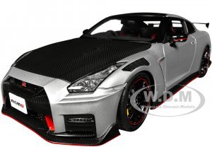 2022 Nissan GT-R (R35) Nismo Special Edition RHD (Right Hand Drive) Ultimate Metal Silver with Carbon Hood and Top