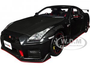 2022 Nissan GT-R (R35) Nismo Special Edition RHD (Right Hand Drive) Meteor Flake Black Pearl with Carbon Hood and Top