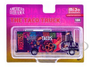 Food Truck The Taco Truck Purple with Graphics