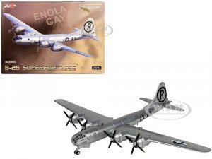 Boeing B-29 Superfortress Bomber Aircraft U.S. Air Force Enola Gay with 1/60 Scale Little Boy Bomb Replica 1/144