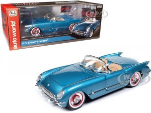 1954 Chevrolet Corvette Convertible Pennant Blue Metallic American Muscle Series