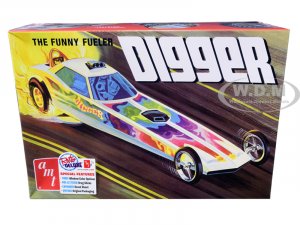 Digger Dragster The Funny Fueler 1/25 Scale Model by AMT