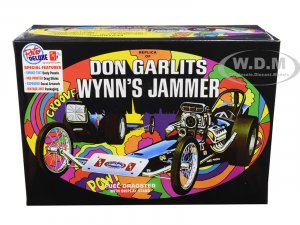 Don Garlits Wynns Jammer Dragster with Display Stand 1/25 Scale Model by AMT