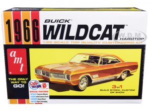 1966 Buick Wildcat Hardtop 3 in 1 Kit 1 25 Scale Model by AMT