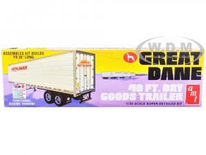 Great Dane 40 Ft. Dry Goods Trailer 1/25 Scale Model by AMT