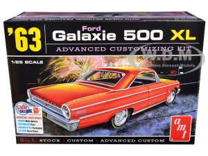 1963 Ford Galaxie 500 XL 3-in-1 Kit 1/25 Scale Model by AMT