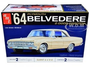 1964 Plymouth Belvedere Coupe Hardtop 1/25 Scale Model by AMT
