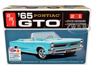 1965 Pontiac GTO 2-in-1 Kit 1 25 Scale Model by AMT