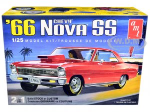 1966 Chevrolet Nova SS 2-in-1 Kit 1/25 Scale Model by AMT