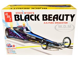 Steve McGees Black Beauty Wedge AA/Fuel Dragster 1/25 Scale Model by AMT