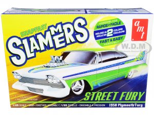 1958 Plymouth Street Fury Slammers 1 25 Scale Model by AMT