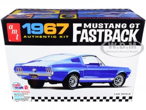1967 Ford Mustang GT Fastback 1 25 Scale Model by AMT