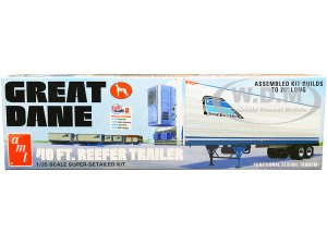 Great Dane 40 Ft. Reefer Refrigerated Trailer 1/25 Scale Model by AMT