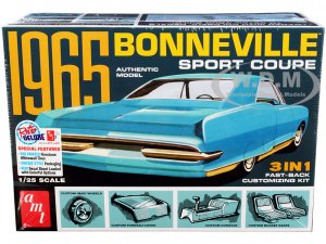 1965 Pontiac Bonneville Sport Coupe 3-in-1 Kit 1 25 Scale Model by AMT