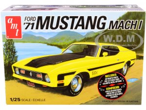 1971 Ford Mustang Mach I 1/25 Scale Model by AMT