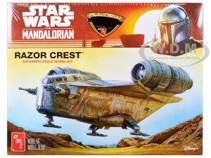 Razor Crest Spaceship Star Wars: The Mandalorian 1/72 Scale Model by AMT