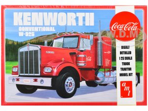 Kenworth Conventional W-925 Tractor Truck Coca-Cola 1 25 Scale Model by AMT