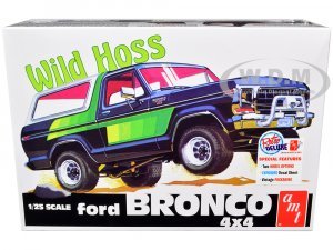 Ford Bronco 4X4 Wild Hoss 1 25 Scale Model by AMT