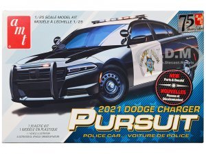 2021 Dodge Charger Pursuit Police Car 1/25 Scale Model by AMT