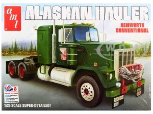 Kenworth Conventional Tractor Alaskan Hauler 1/25 Scale Model by AMT