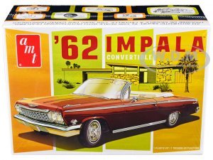 1962 Chevrolet Impala Convertible 1/25 Scale Model by AMT