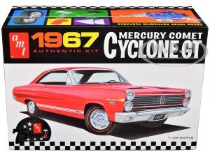 1967 Mercury Comet Cyclone GT 1 25 Scale Model by AMT