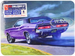 1970 Dodge Challenger R T USPS (United States Postal Service) Auto Art Stamp Series 1 25 Scale Model by AMT