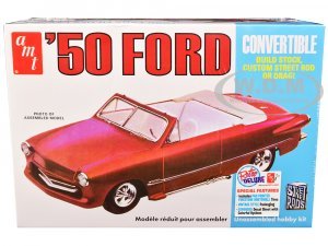 1950 Ford Convertible Street Rods 3-in-1 Kit 1 25 Scale Model by AMT