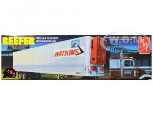 Fruehauf FB 40 Refrigerated Trailer Watkins Motor Lines Scale Model by AMT