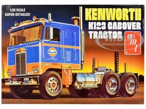 Kenworth K-123 Cabover Truck Tractor Gulf Oil Scale Model by AMT