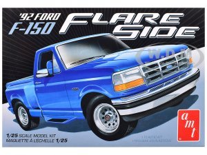 1992 Ford F-150 Flare Side Pickup Truck 1/25 Scale Model by AMT