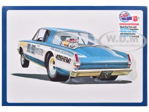 1966 Plymouth Barracuda Funny Car Hemi Hustler Scale Model by AMT