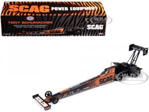 2023 NHRA TFD (Top Fuel Dragster) Tony Schumacher SCAG Power Equipment Orange and Black Maynard Family Racing Team