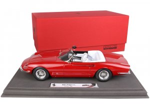 1966 Ferrari 365 California S/N 9935 Convertible Red with White Interior with DISPLAY CASE